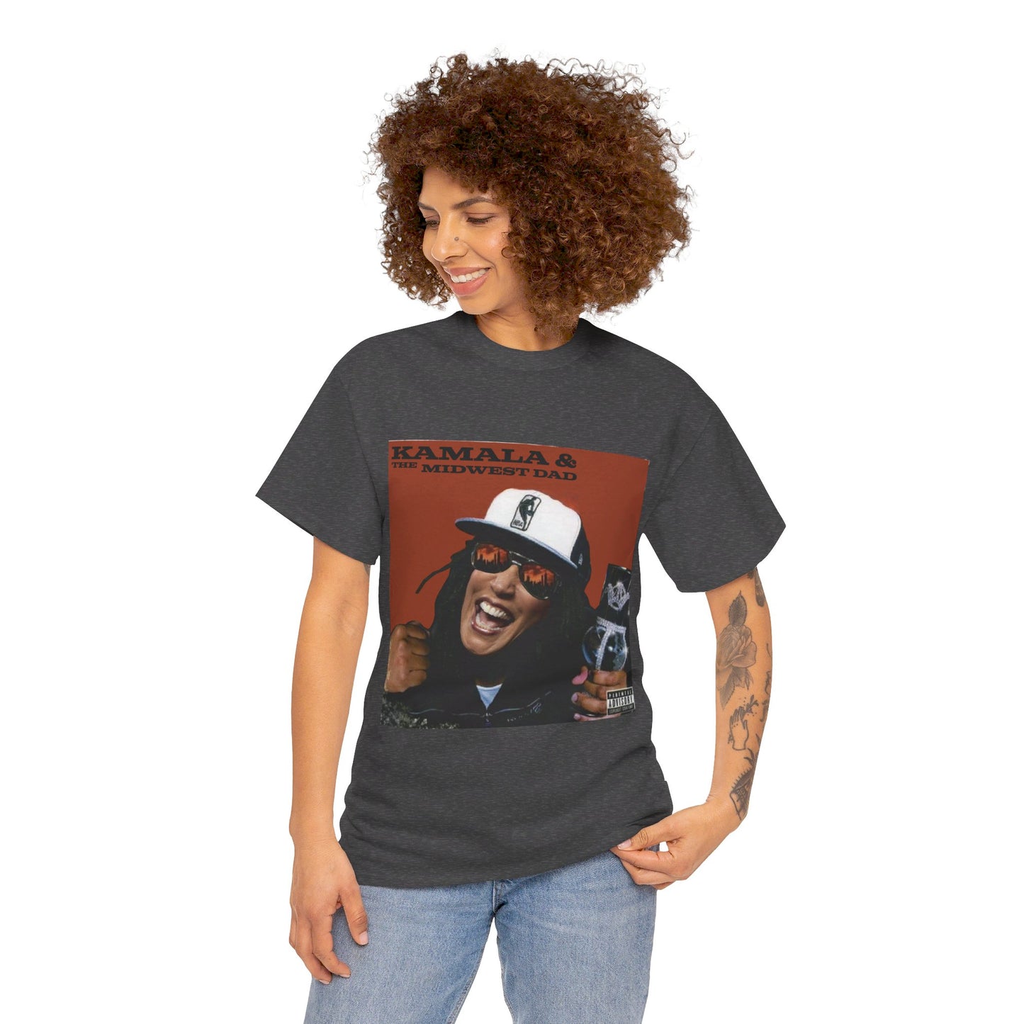 Kamala & The Midwest Dad Tee