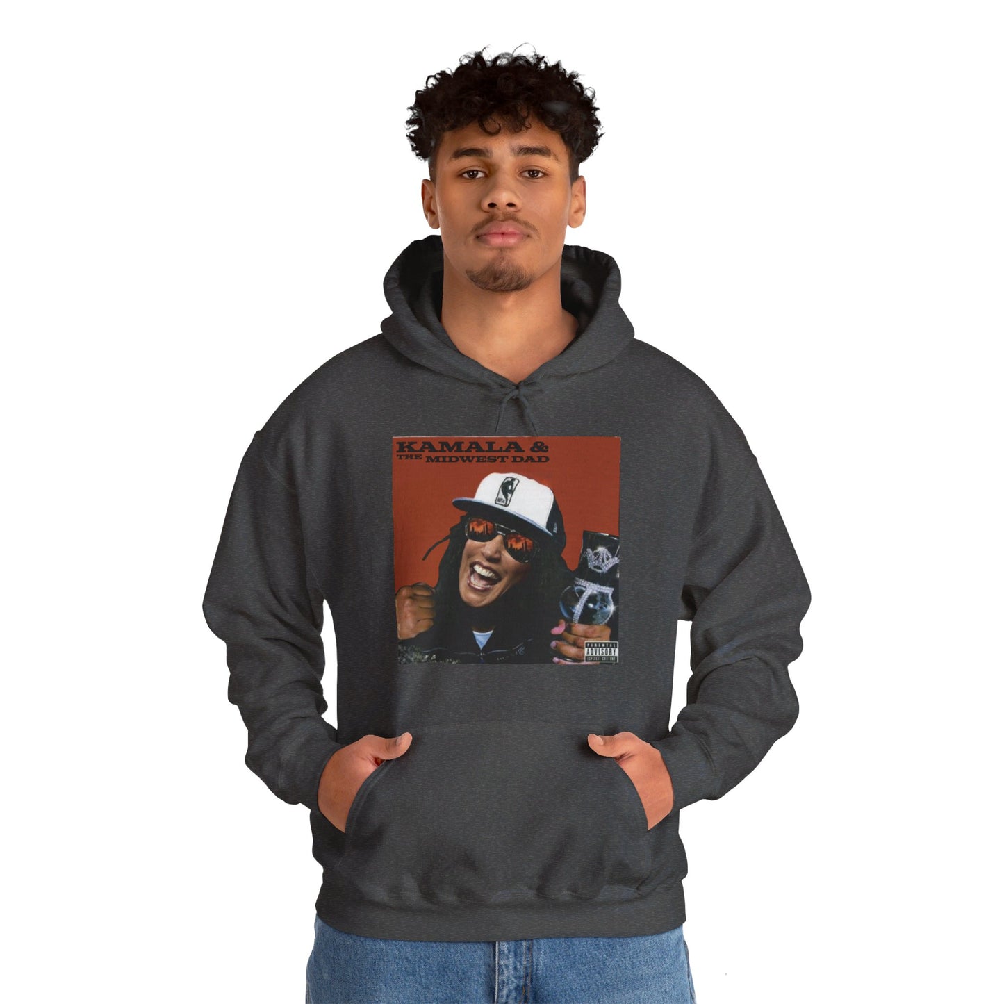 Kamala & The Midwest Dad Hoodie