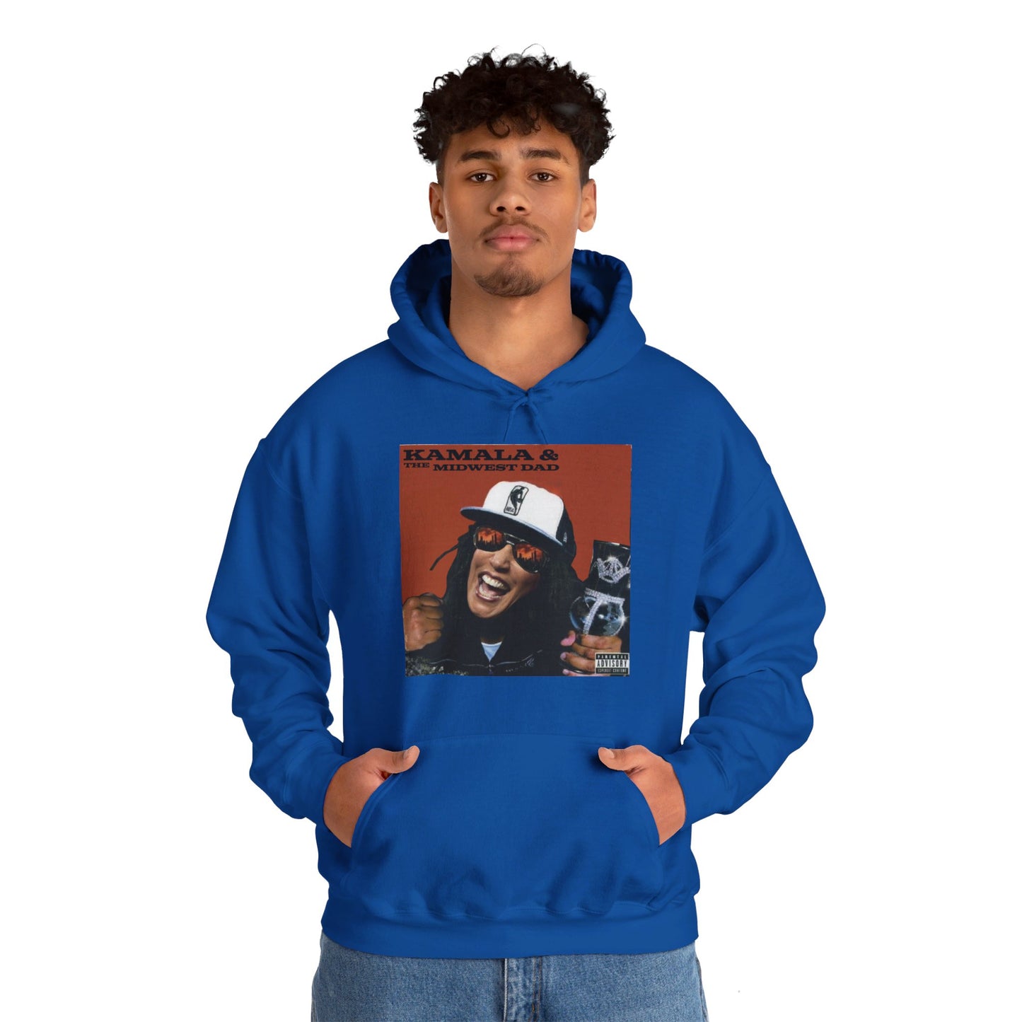 Kamala & The Midwest Dad Hoodie