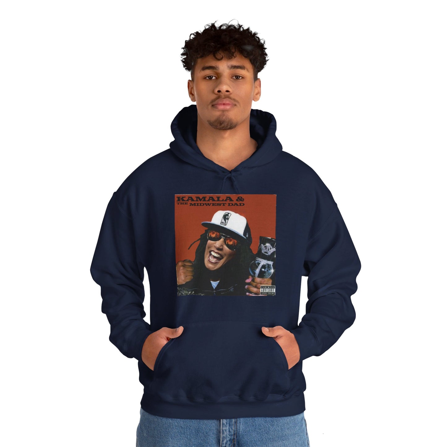 Kamala & The Midwest Dad Hoodie